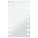 LED-vægspejl til badeværelset 60x100 cm