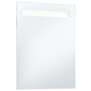 LED-vægspejl til badeværelset 60x80 cm