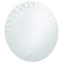 badeværelsesspejl med LED-lys 80 cm