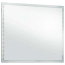 LED-vægspejl til badeværelset 80x60 cm