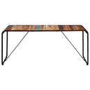 spisebord 180 x 90 x 76 cm massivt genanvendt træ