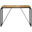 spisebord 118 x 60 x 76 cm massivt ru mangotræ
