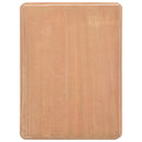 natbord massivt fyrretræ 40 x 30 x 50 cm hvid og brun