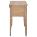 skrivebord 109,5 x 45 x 77,5 cm træ brun