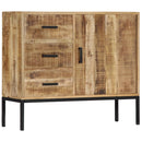 skænk massivt mangotræ 88 x 30 x 71 cm