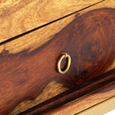 tv-skab 140x30x45 cm massivt akacietræ