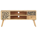 tv-skab 100x30x45 cm massivt mangotræ