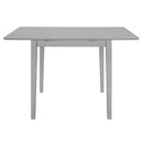udvideligt spisebord (80-120)x80x74 cm MDF grå