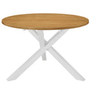 spisebord 120 x 75 cm MDF hvid