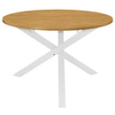 spisebord 120 x 75 cm MDF hvid