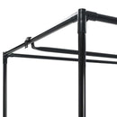 klædeskab 75x50x160 cm cremefarvet