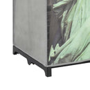 klædeskab 75 x 45 x 160 cm stof New York-mønster