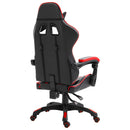 gamingstol kunstlæder rød