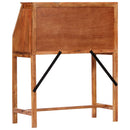 skrivebord massivt akacietræ 90 x 40 x 107 cm