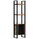 bogreol 45x30x171 cm massivt genbrugstræ