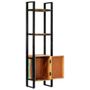 bogreol 45x30x171 cm massivt genbrugstræ