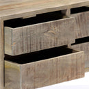 skænk 140 x 30 x 60 cm massivt mangotræ