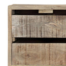skænk 140 x 30 x 60 cm massivt mangotræ
