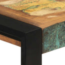 skænk 120x30x75 cm massivt genbrugstræ