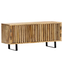 tv-skab 90x30x40 cm massivt mangotræ