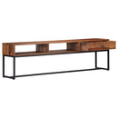 tv-skab 160x30x45 cm massivt akacietræ
