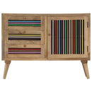 skænk 100x30x75 cm massivt mangotræ