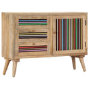 skænk 100x30x75 cm massivt mangotræ