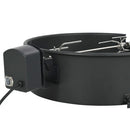 BBQ ringsæt til rotisserie 47 cm sort