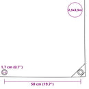 presenning 650 g/m² 2,5 x 3,5 m grøn
