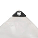 presenning 650 g/m² 5 x 6 m hvid