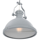 loftslampe rund E27 grå