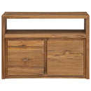 skænk 80x30x60 cm massivt teaktræ