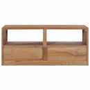 tv-skab 90x30x40 cm massivt teaktræ