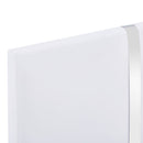 sengestel 90x200 cm hvid kunstlæder