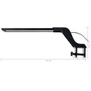 LED-lampe til akvarium med klemme 25-45 cm blå og hvid