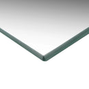 spejl uden ramme 80x60 cm glas