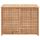 vasketøjskurv 87,5x46x67 cm massivt valnøddetræ