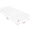 madras 80x200 cm 7 zoner PU-skum 16 cm H2 H3