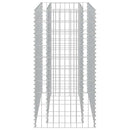 gabion-højbed 90x50x100 cm galvaniseret stål