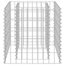 gabion-højbed 50x50x50 cm galvaniseret stål