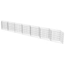 gabionvæg 450x30x50 cm galvaniseret stål