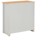 skænk 79x35x81 cm grå