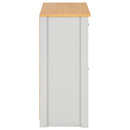 skænk 79x35x81 cm grå