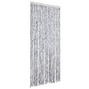 insektgardin 90 x 220 cm hvid og grå