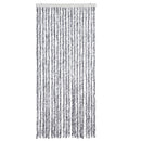 insektgardin 90 x 220 cm hvid og grå