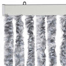 insektgardin 90 x 220 cm hvid og grå
