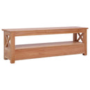 tv-skab 120 x 30 x 40 cm massivt mahognitræ