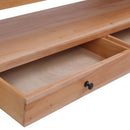 tv-skab 120 x 30 x 40 cm massivt mahognitræ