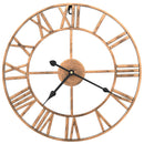 vægur 40 cm metal guldfarvet