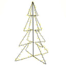 lysende juletræ 115x150 cm 240 LED'er indendørs/udendørs